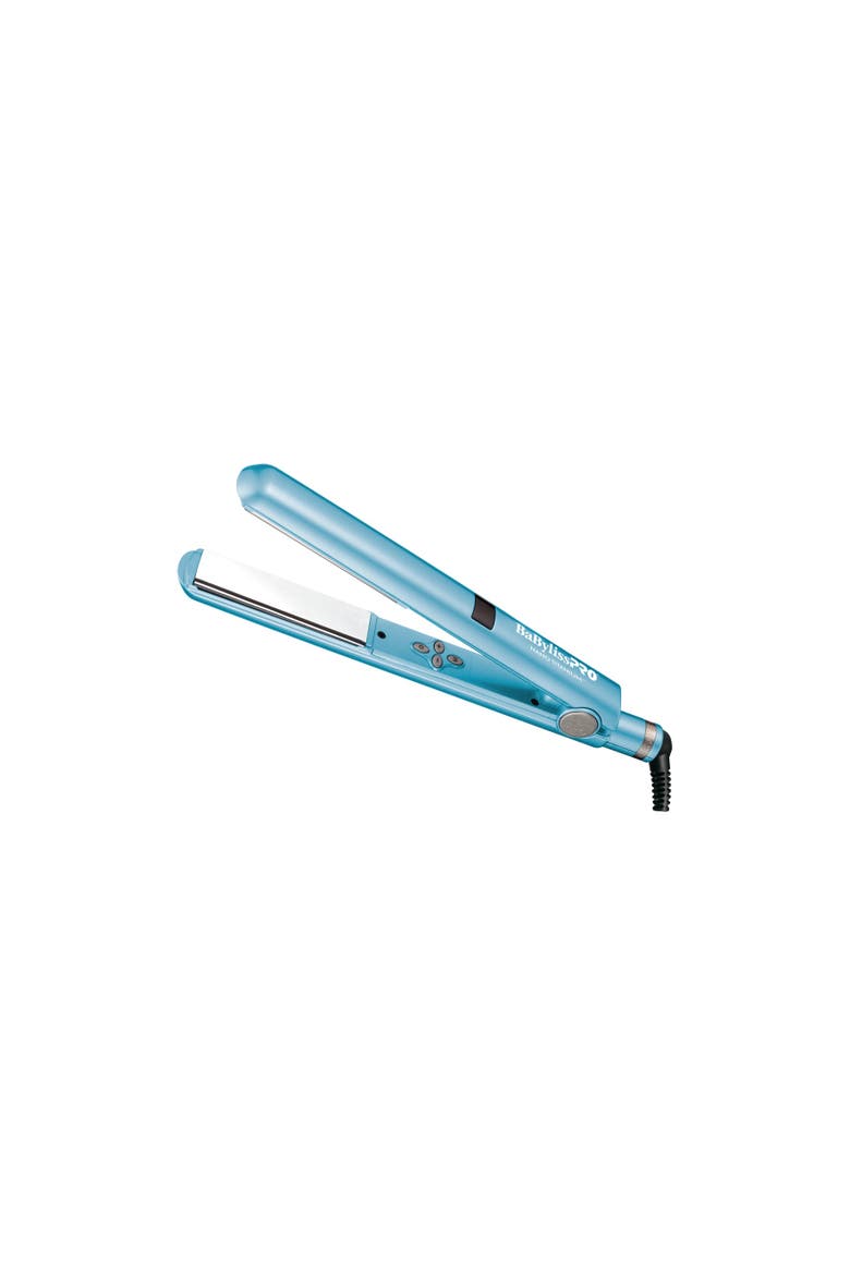 Nano Titanium 1" Digital Flat Iron, Main, color, Blue