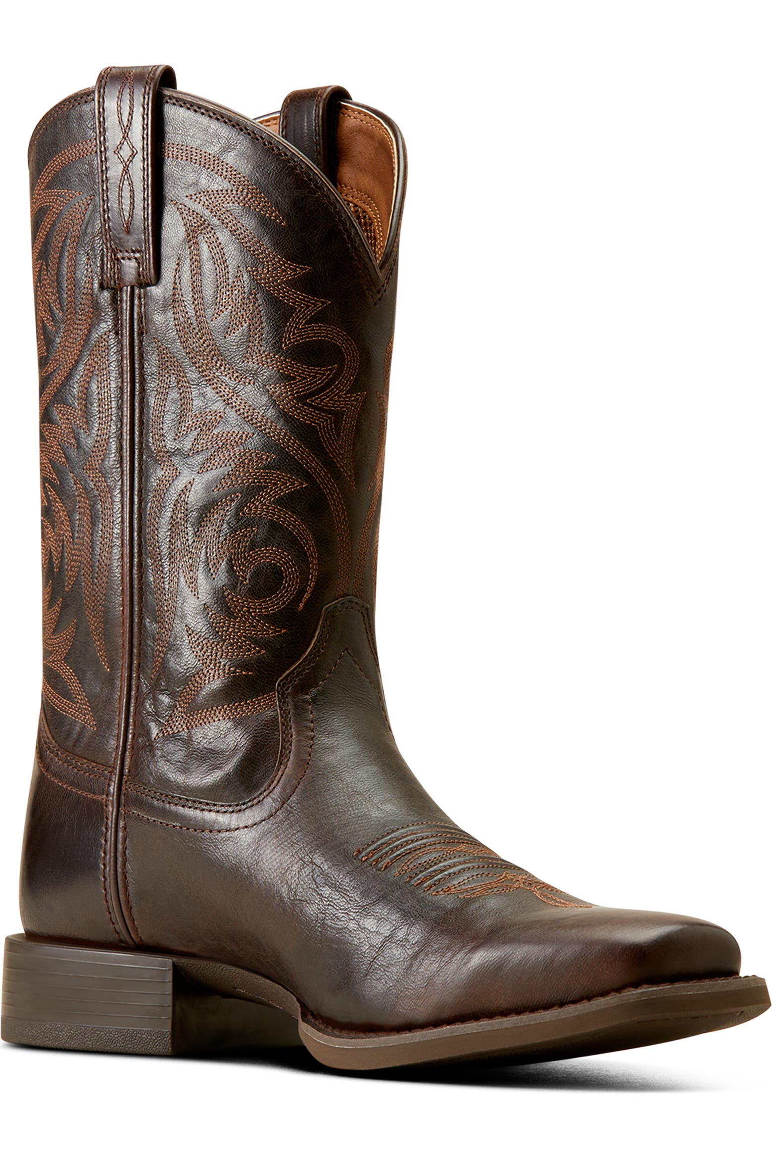 Burnish Color Code Ariat Sport Herdsman Square Toe Cowboy Boot (Men) | Nordstrom