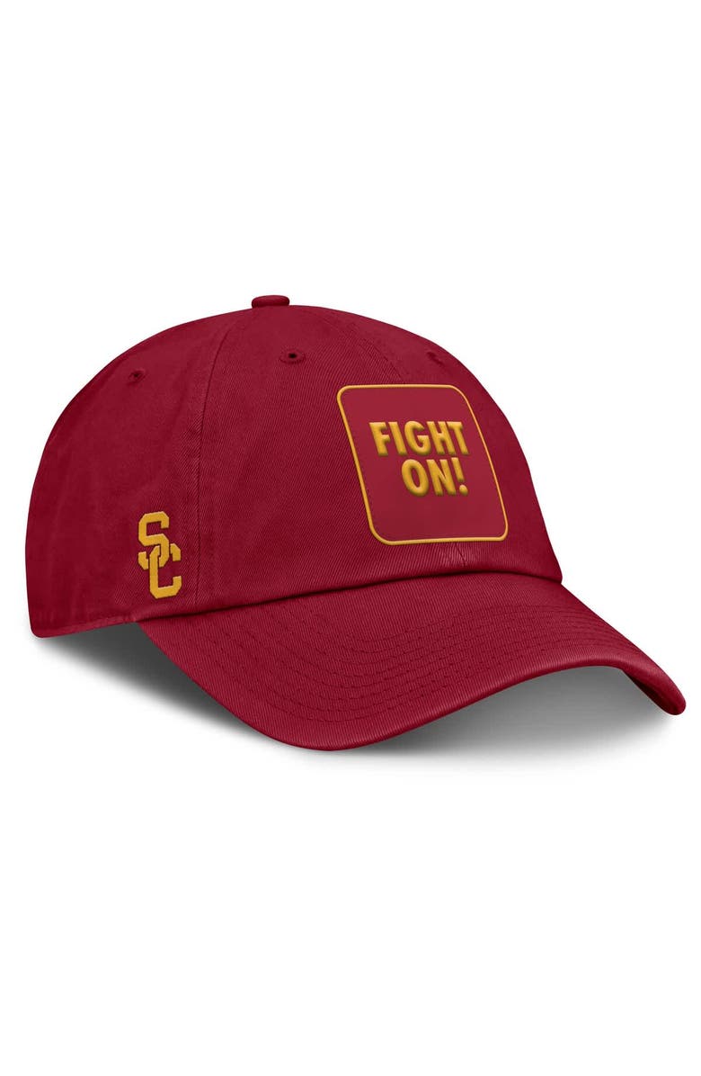 Nike Men's Nike Cardinal USC Trojans Local Club Adjustable Hat, Alternate, color, Cardinal