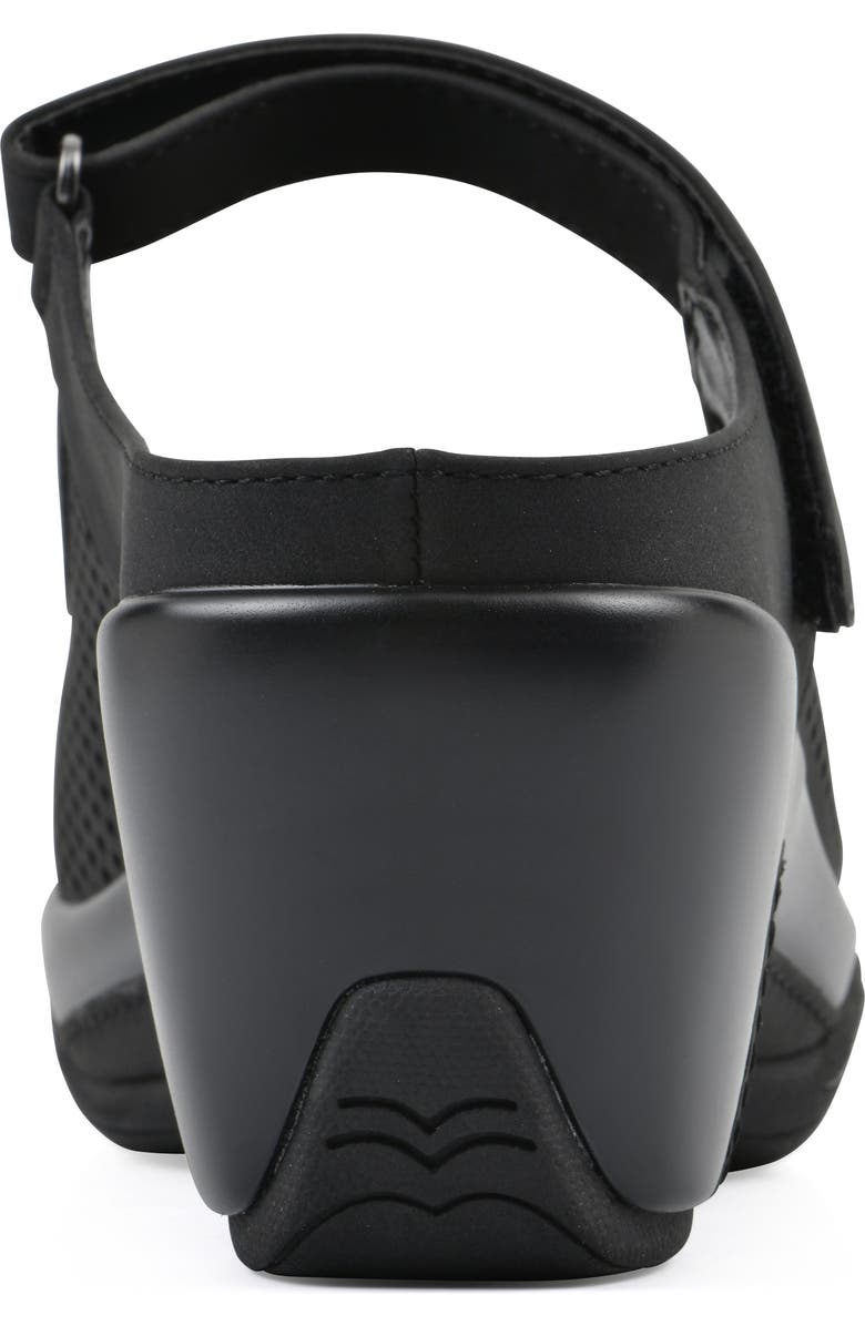 White Mountain Footwear Vinto Mule, Alternate, color, Black Sueded Smooth