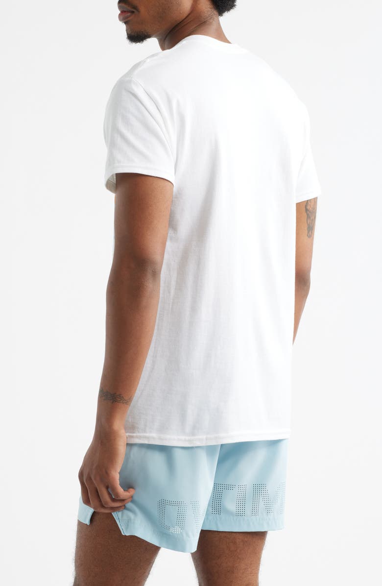 OVERTIME Splash Graphic T-Shirt, Alternate, color, White