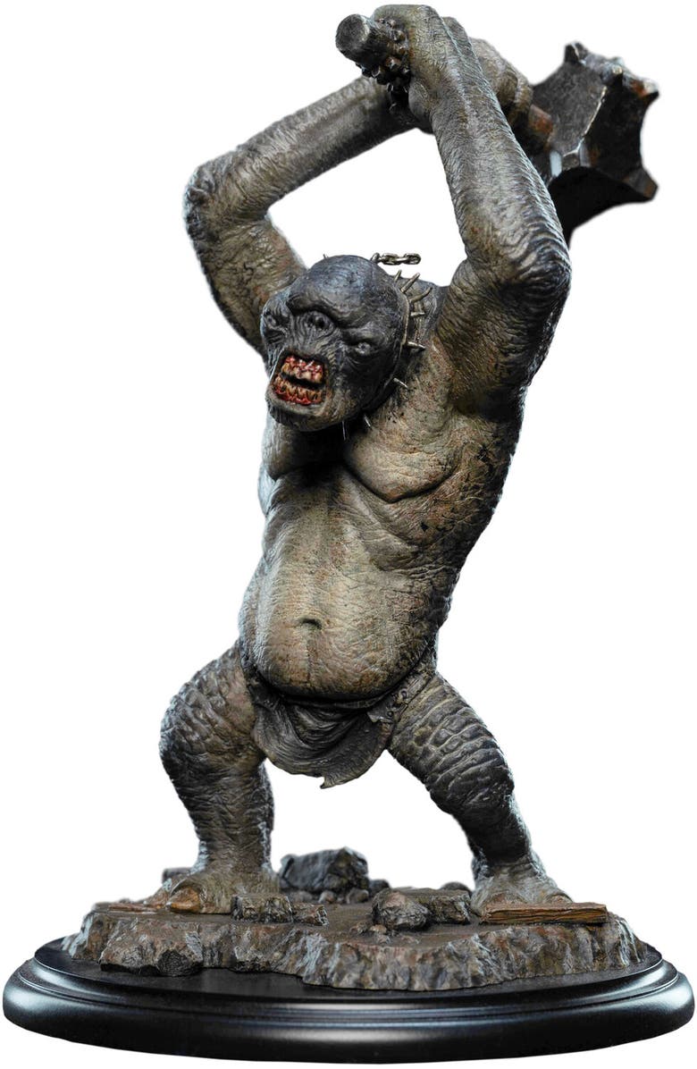 Weta Workshop Lotr Trilogy - Cave Troll Miniature Statue, Main, color,