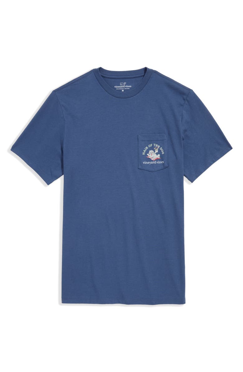 vineyard vines Hair of the Dog Graphic T-Shirt, Main, color, Moonshine