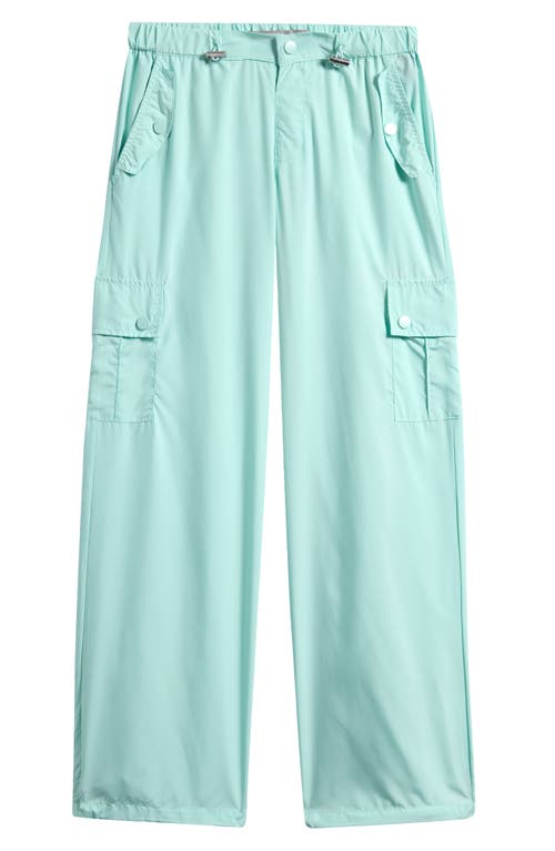 Shop Tractr Kids' Parachute Pants In Mint