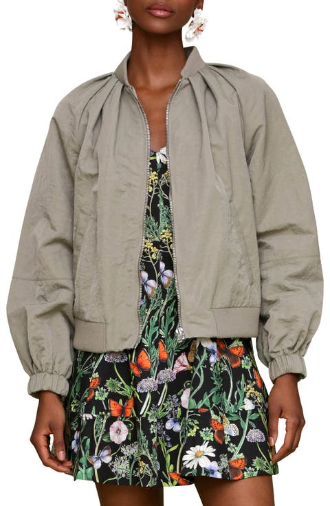 Women's Nylon Bomber Jackets | Nordstrom Women's Nylon Bomber Jackets | Nordstrom