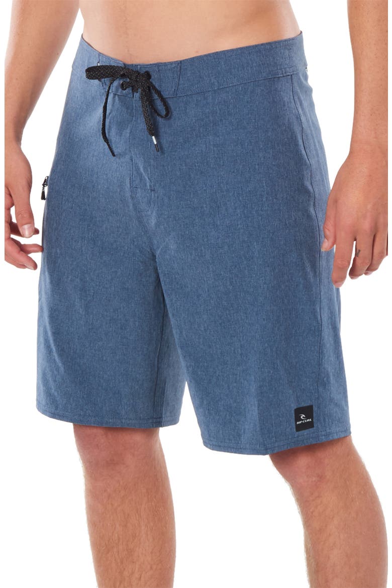 Sunny Side Straight Swim Trunks, Alternate, color, NAVY