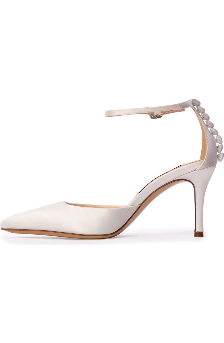 Anne Barge Grace Pump, Alternate, color, White Satin