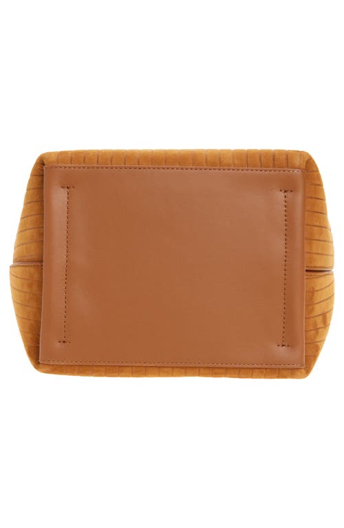 Jw Anderson Corner Stripe Deerskin Tote