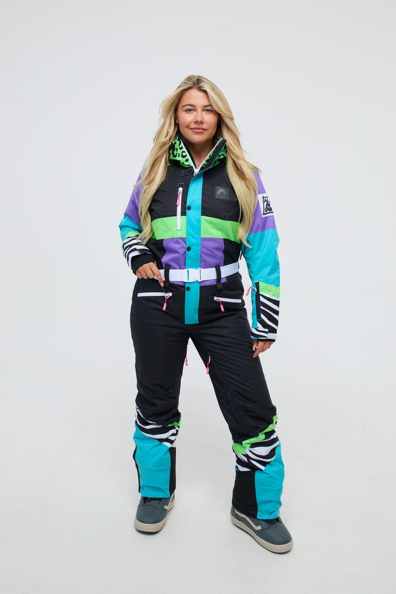 Hotel California - Shaped Women's Ski Suit, Main, color, multi-colour