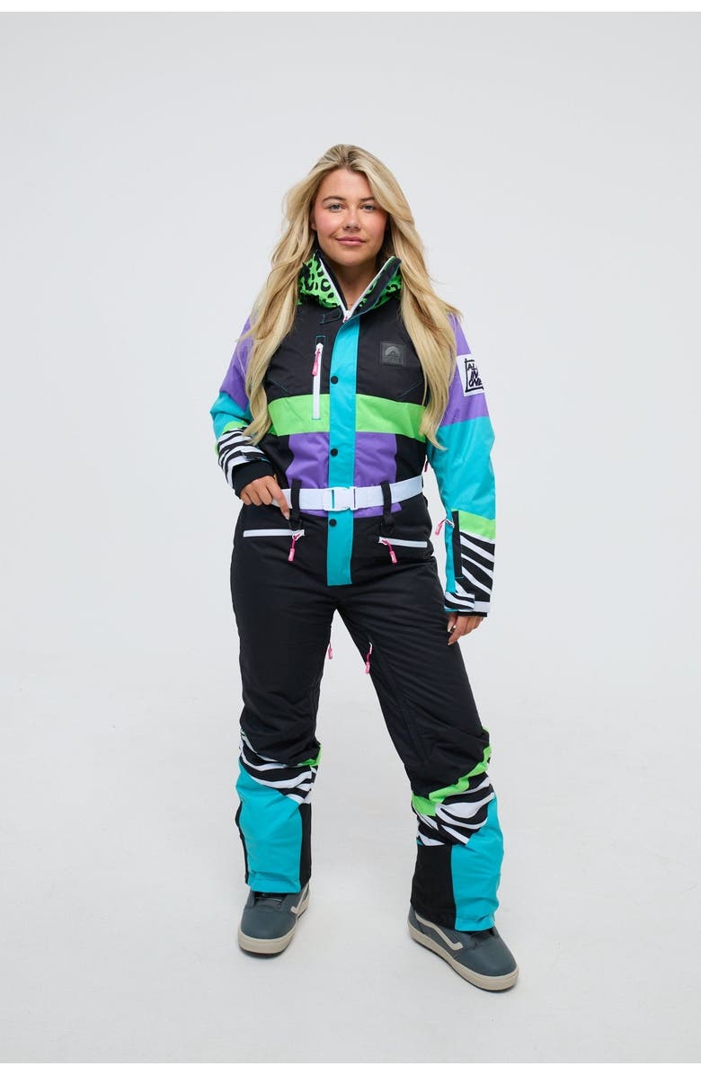 OOSC Hotel California - Shaped Women's Ski Suit, Main, color, Multi-Colour