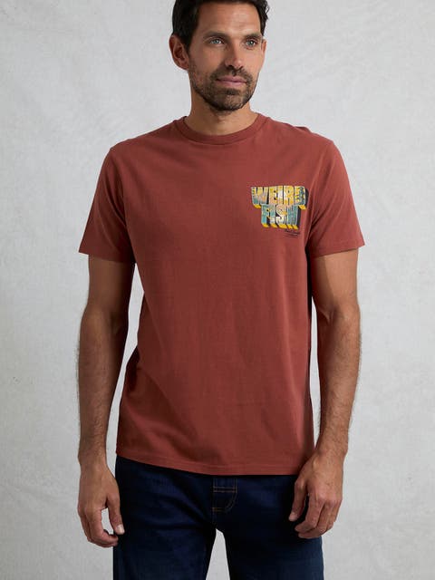 Wild Life Back Print Graphic T-Shirt