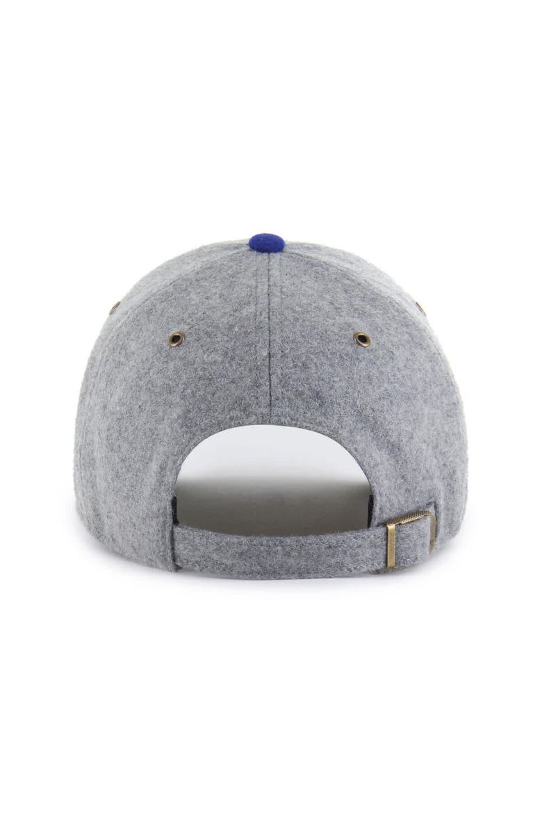 Men's '47  Gray/Royal Chicago Cubs Golden Age Wool Clean Up Adjustable Hat, Alternate, color, Gray