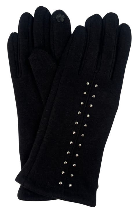 Studded Jersey Gloves