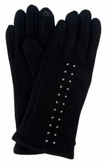 MARCUS ADLER Studded Jersey Gloves