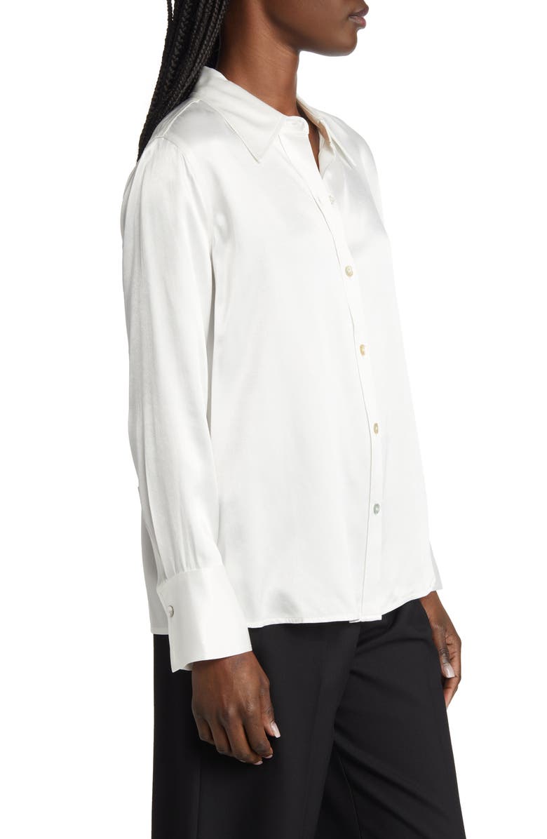 Rails Andrea Satin Button-Up Shirt, Alternate, color, 