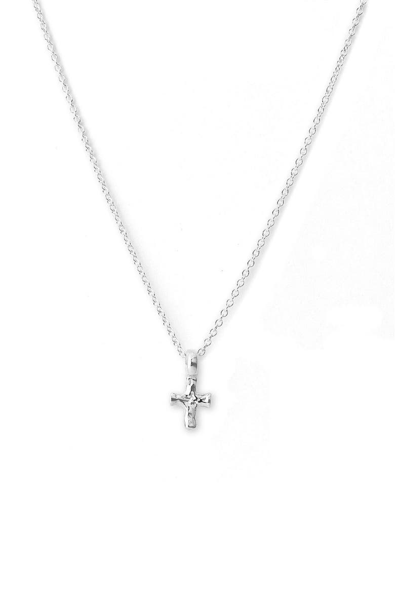 Dogeared 'Reminder - Karma' Pendant Necklace, Alternate, color, 