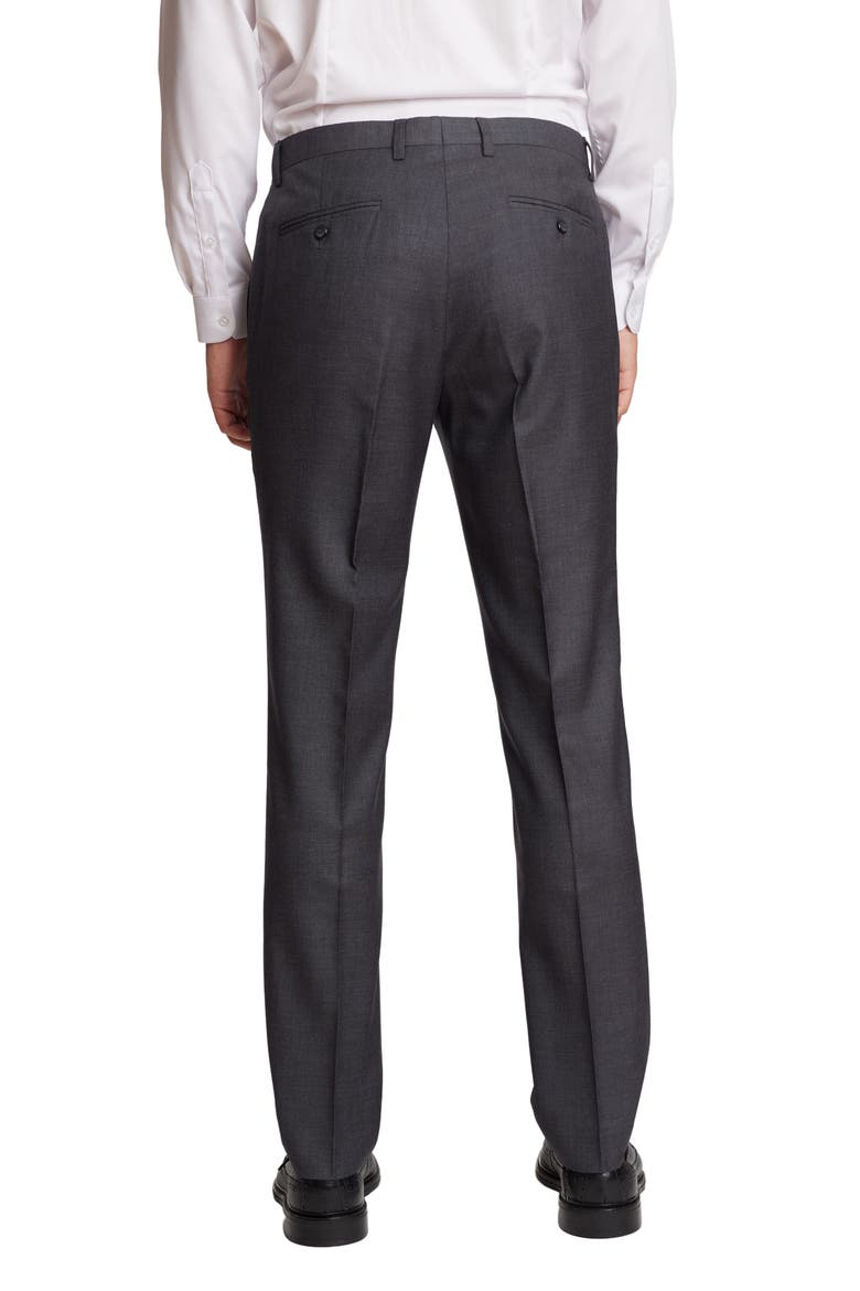 Modern Fit Downing Dress Pants, Alternate, color, CHARCOAL SHARK