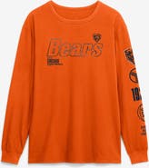 FANATICS Men's Fanatics Orange Chicago Bears Checkdown Pass Long Sleeve T-Shirt