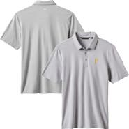 TravisMathew Men's TravisMathew Gray Pittsburgh Pirates Playoff Pitch Tri-Blend Polo