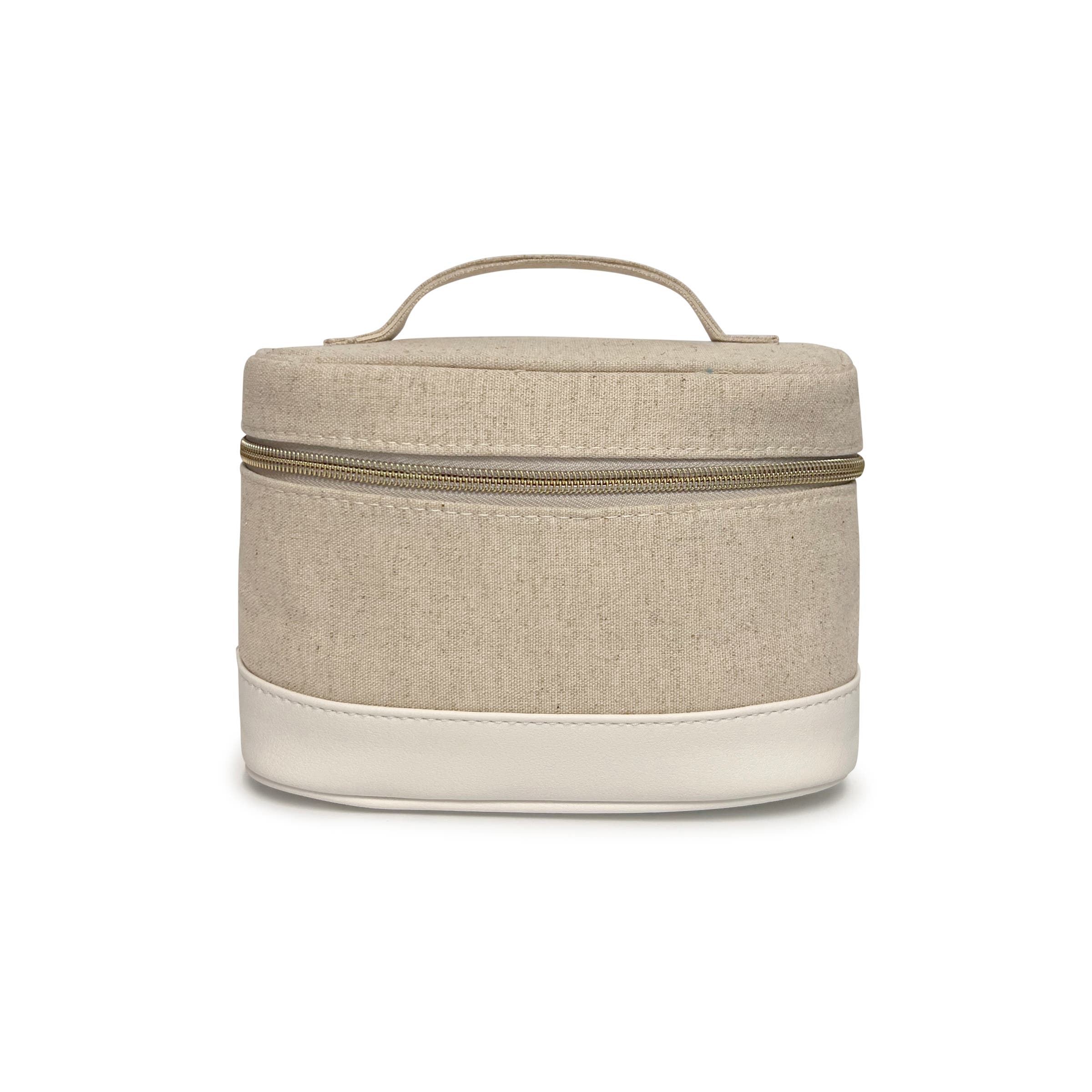 Youzey Rowan Cosmetic Case, Main, color, Cream