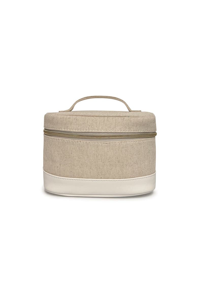 Rowan Cosmetic Case, Main, color, Cream
