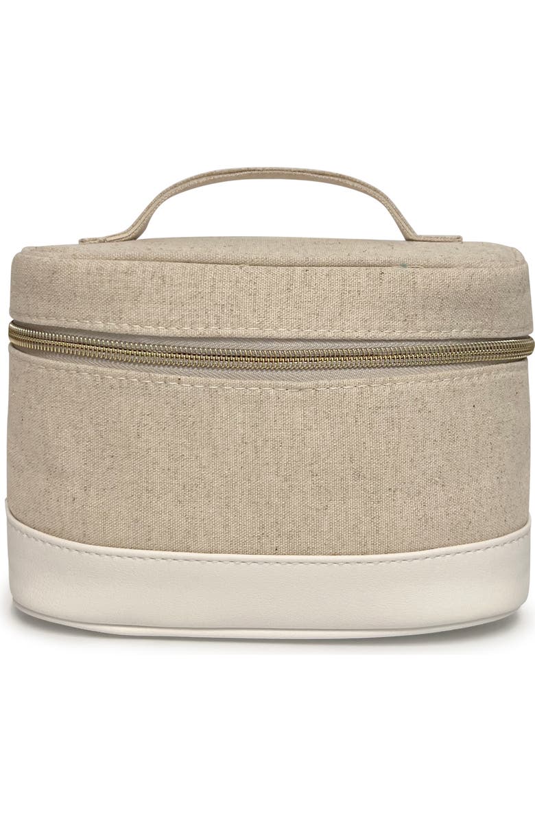 Youzey Rowan Cosmetic Case, Main, color, Cream
