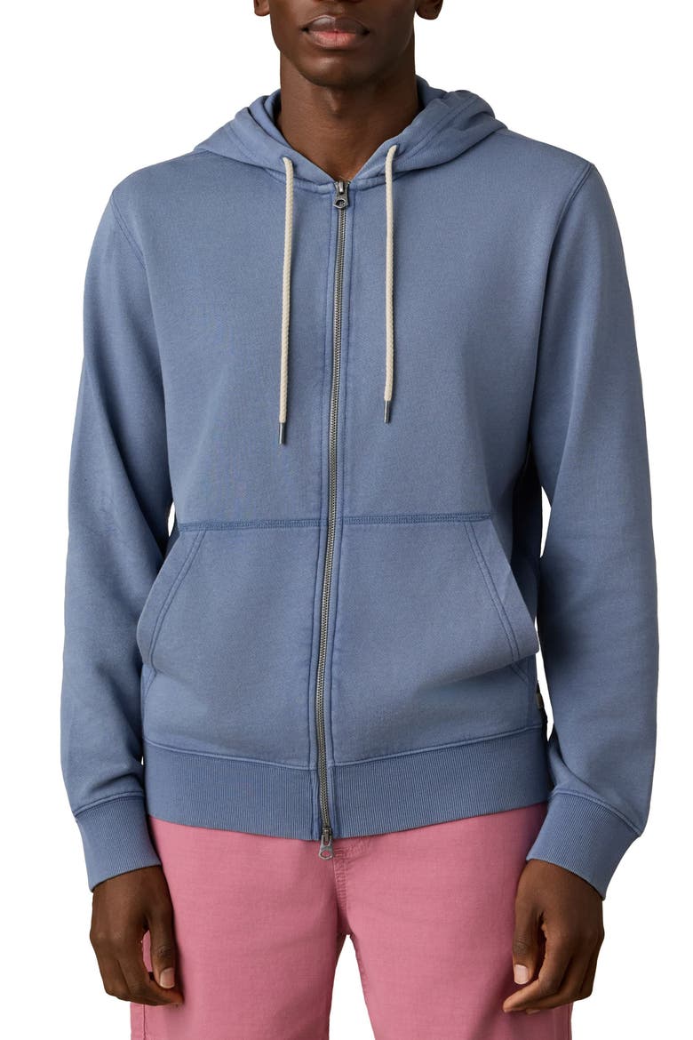 Oceanside Full Zip Hoodie, Main, color, BLUE CREEK