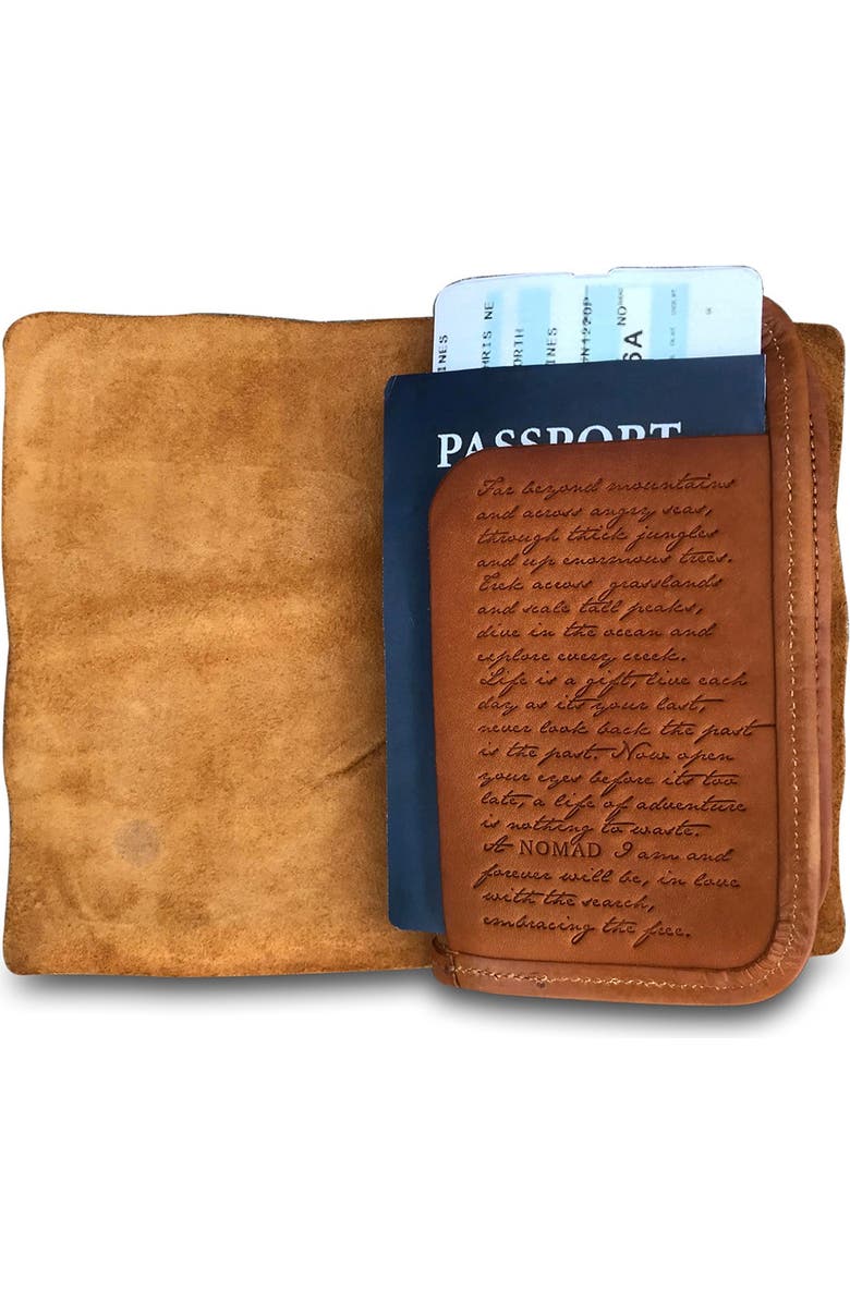 OLD TREND Nomad Leather Organizer, Alternate, color,