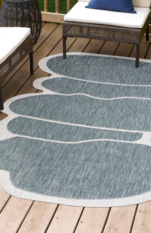 Jonathan Y Jasper Modern Rustic Abstract Indoor/outdoor Shaped Area Rug