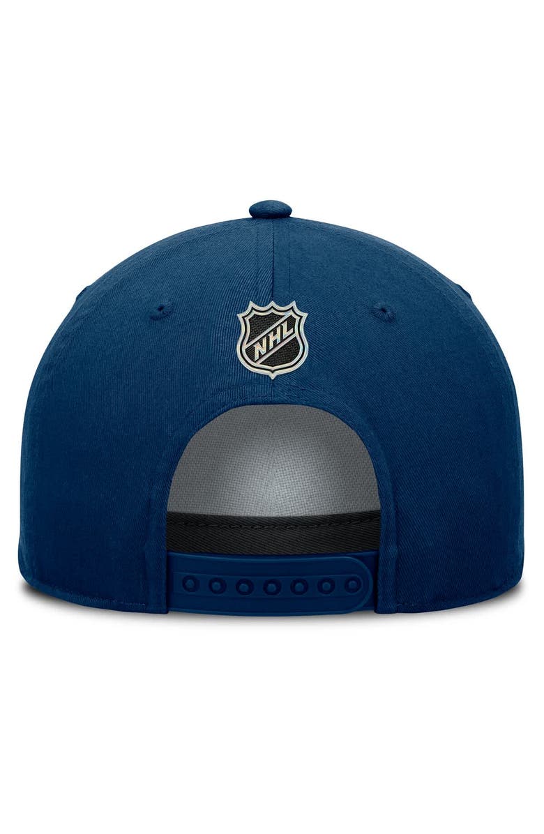 FANATICS Men's Fanatics Deep Sea Blue Seattle Kraken Authentic Pro Rink Roper A-Frame Adjustable Hat, Alternate, color, Navy