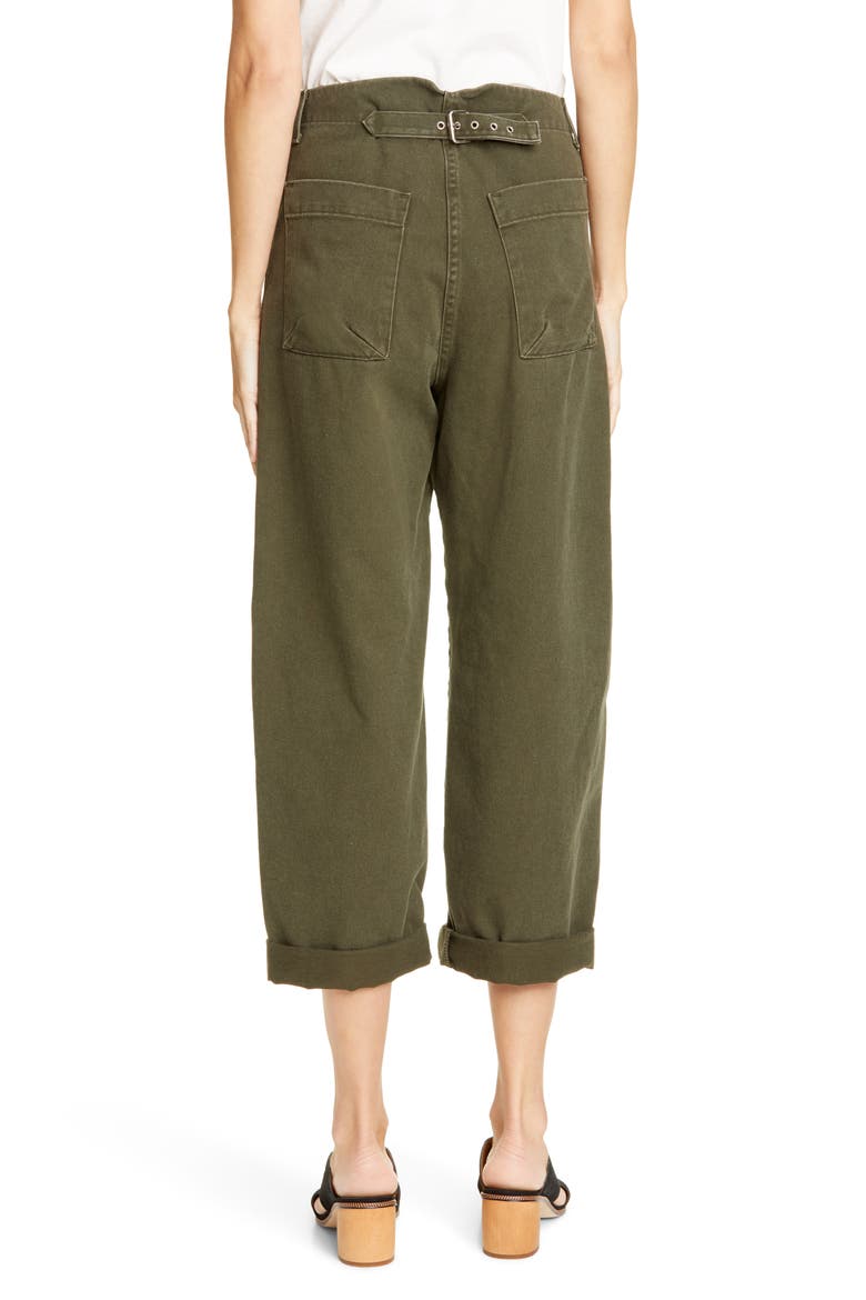 Handy Colorblock Crop Pants, Alternate, color, JALAPENO