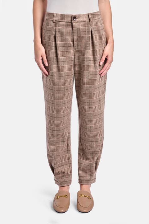 The San Marco Pant In Plaid