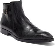Maison Forte Eastside Snake Embossed Leather Boot