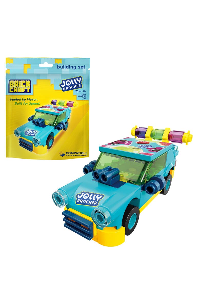 Hershey's JOLLY RANCHER Racer Building Set, Main, color, Red