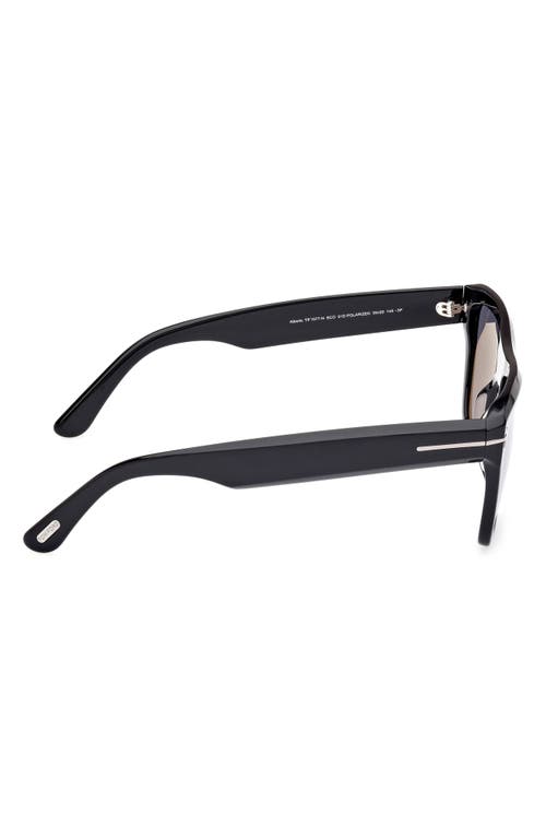 Tom Ford Alberto 55mm Polarized Square Sunglasses