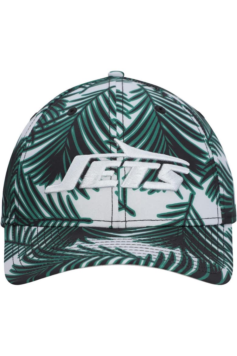 Men's New Era Gray New York Jets Palms 39THIRTY Flex Hat, Alternate, color, Gray