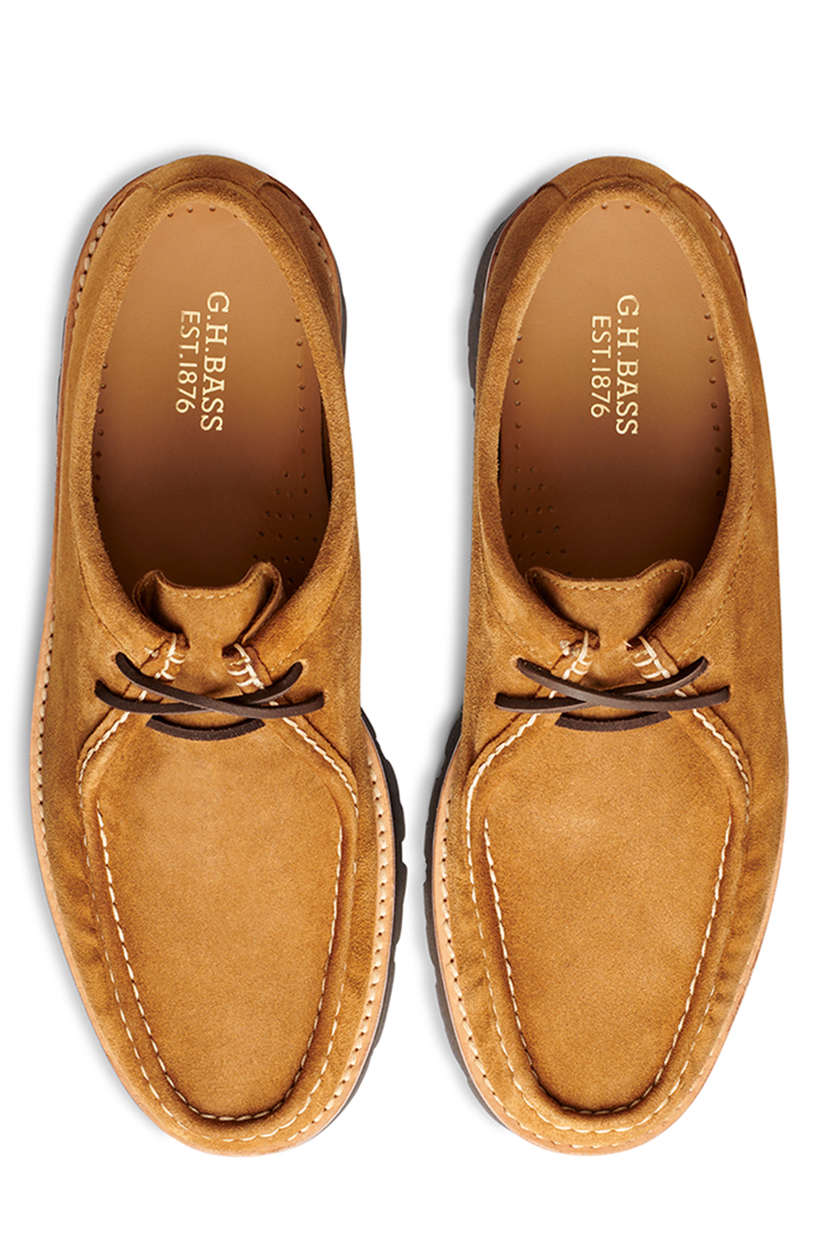 G.H.BASS Wallace Lace-Up Shoe, Alternate, color, Khaki