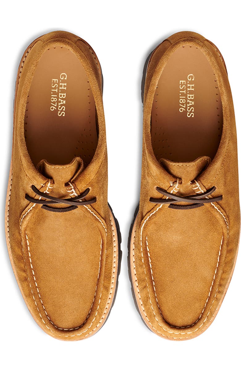 G.H.BASS Wallace Lace-Up Shoe, Alternate, color, Khaki