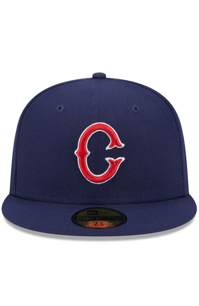 New Era Men's New Era Navy Charlotte Knights Theme Nights Hornets  59FIFTY Fitted Hat, Alternate, color, 