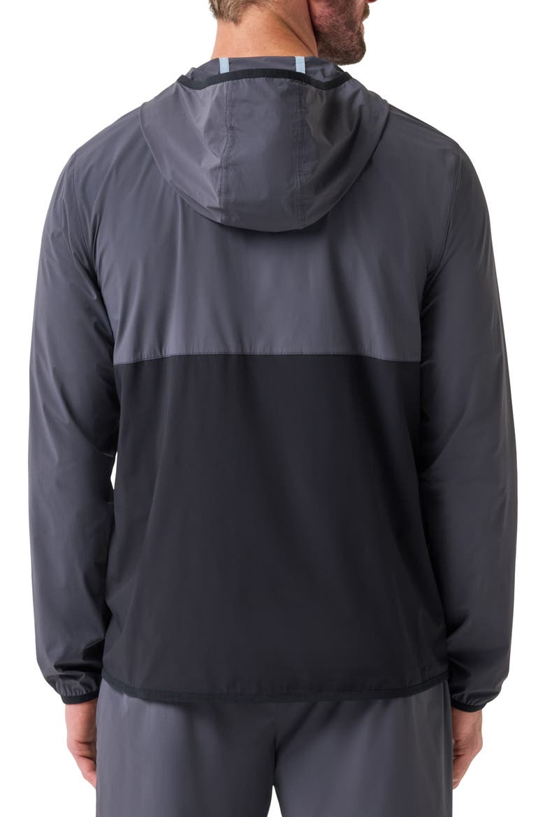 Court Ready Colorblocked Hooded Performance Jacket, Alternate, color, BLACK