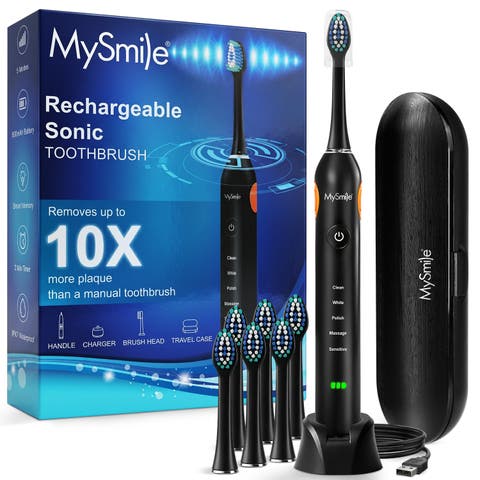 Rechargeable Sonic Electric Toothbrush for Adults