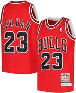 Mitchell & Ness Youth Mitchell & Ness Michael Jordan Red Chicago Bulls Hardwood Classics 1997/98 Authentic Jersey