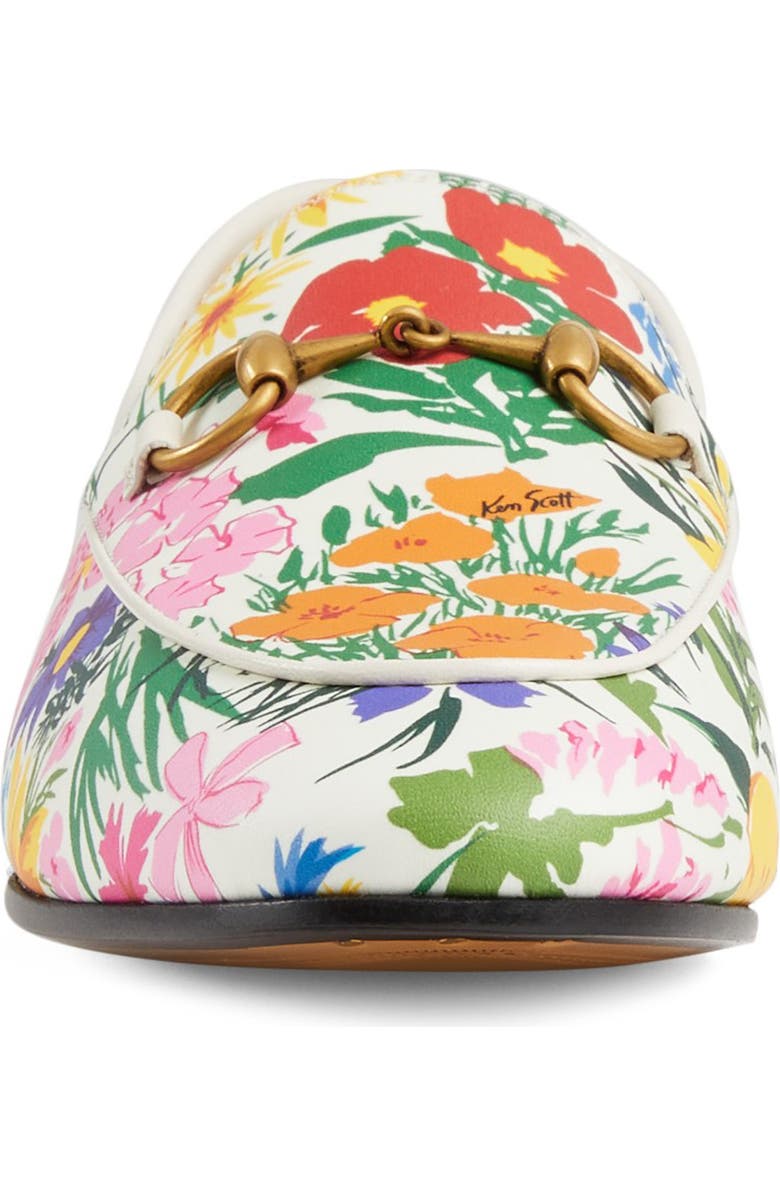 Gucci x Ken Scott Jordaan Floral Print Loafer, Alternate, color,