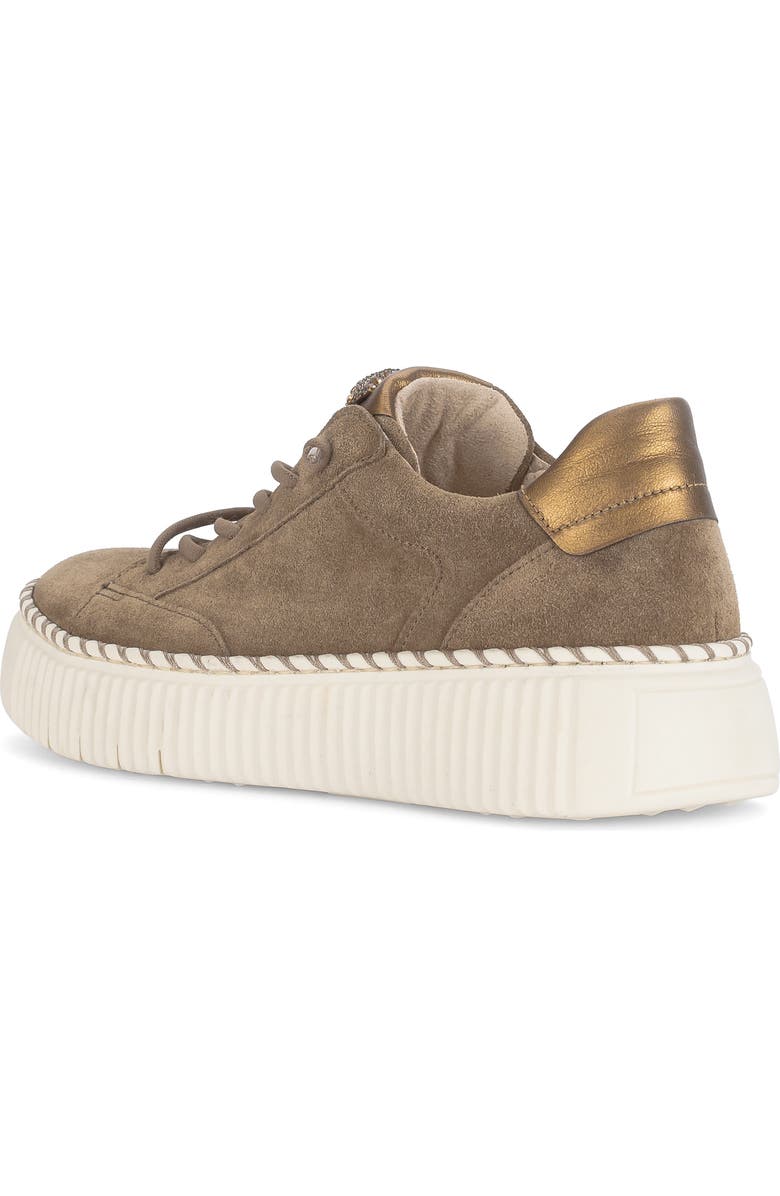 Gabor Platform Sneaker, Alternate, color, Natural