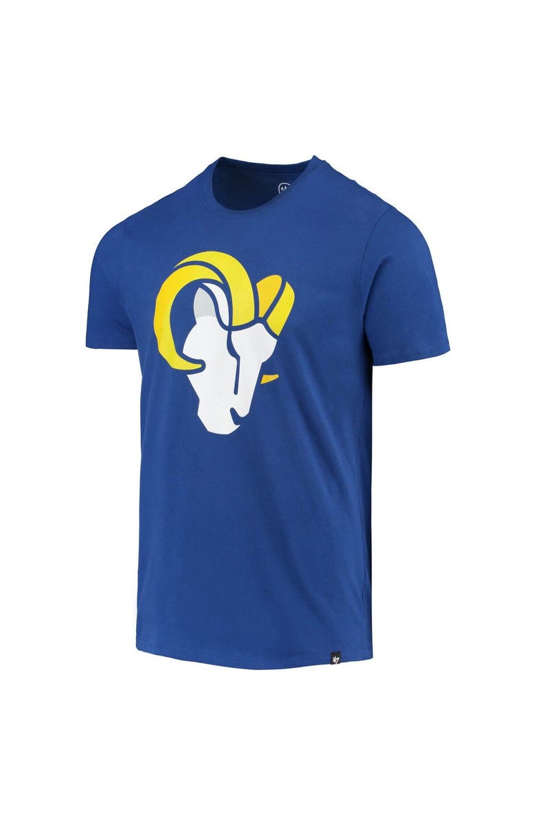 '47 Men's '47 Royal Los Angeles Rams Alternate Logo Imprint Super Rival T-Shirt, Alternate, color, Royal