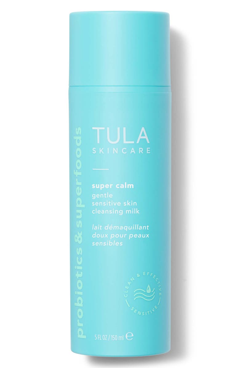 TULA Skincare Super Calm Gentle Milk Cleanser, Main, color,