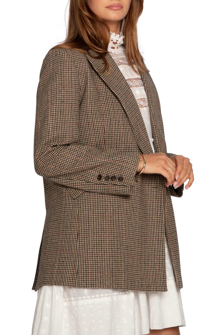 Big Brother Talk Double Breasted Blazer, Alternate, color, BEIGE