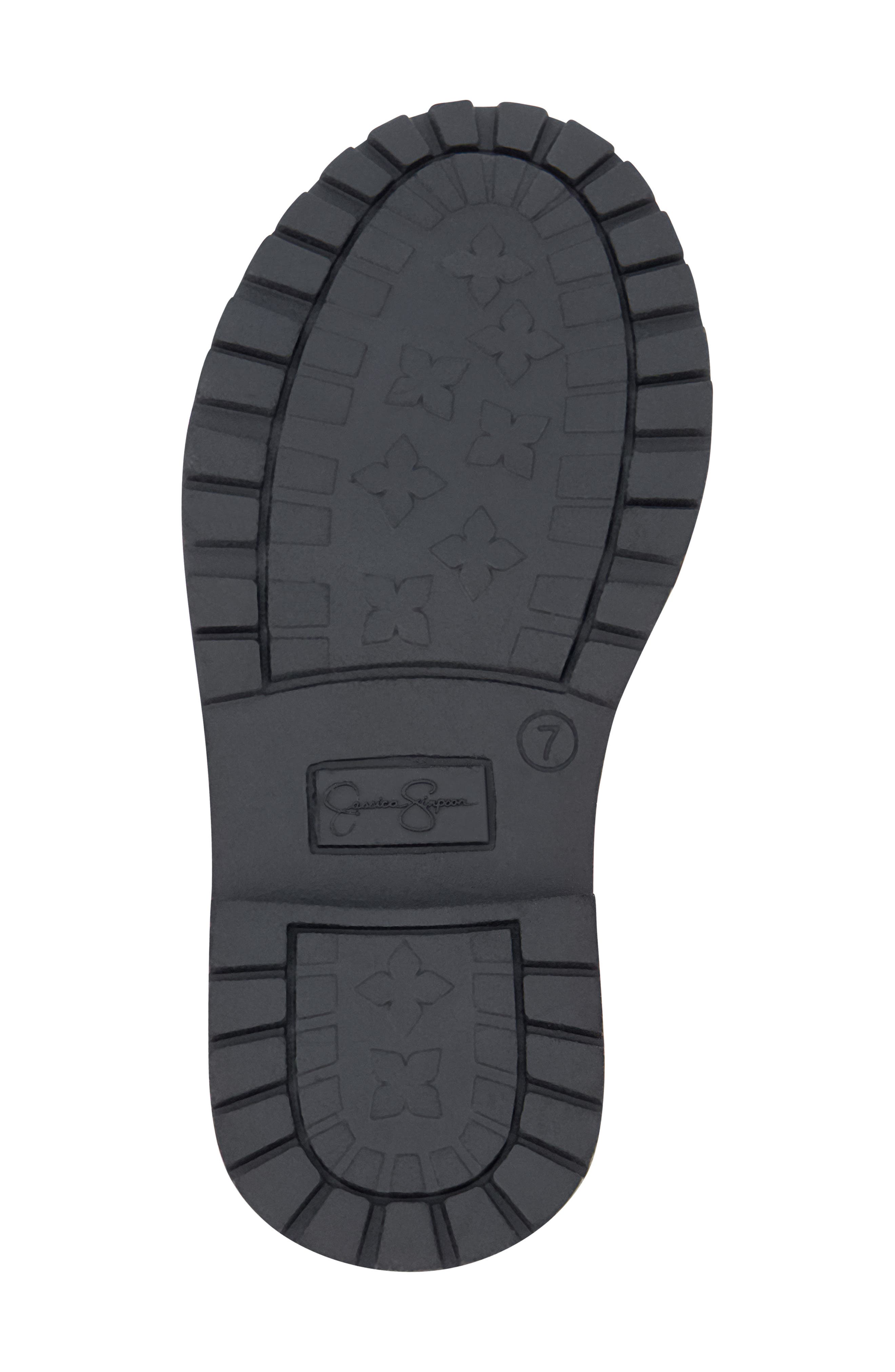 Jessica Simpson Kids' Aubrey Crystal Bow Flat, Alternate, color, Red