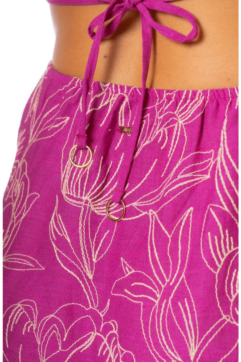 Remi Cover-Up Midi Sundress, Alternate, color, BRIGHT PURPLE
