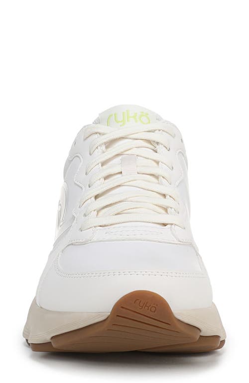 Ryka Rykä Podflow Retro Walking Sneaker In White